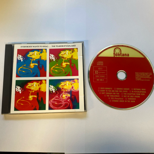 The Teardrop Explodes - Everybody Wants To Shag (CD 1990) West Germany Pressing