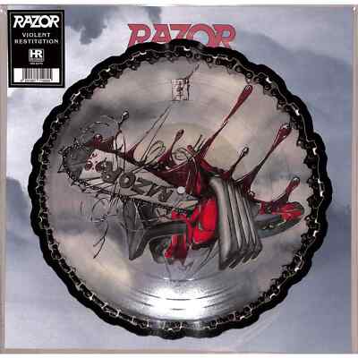 Razor / VIOLENT RESTITUTION (SHAPE PICTURE VINYL) / High Roller Records / HRR 8