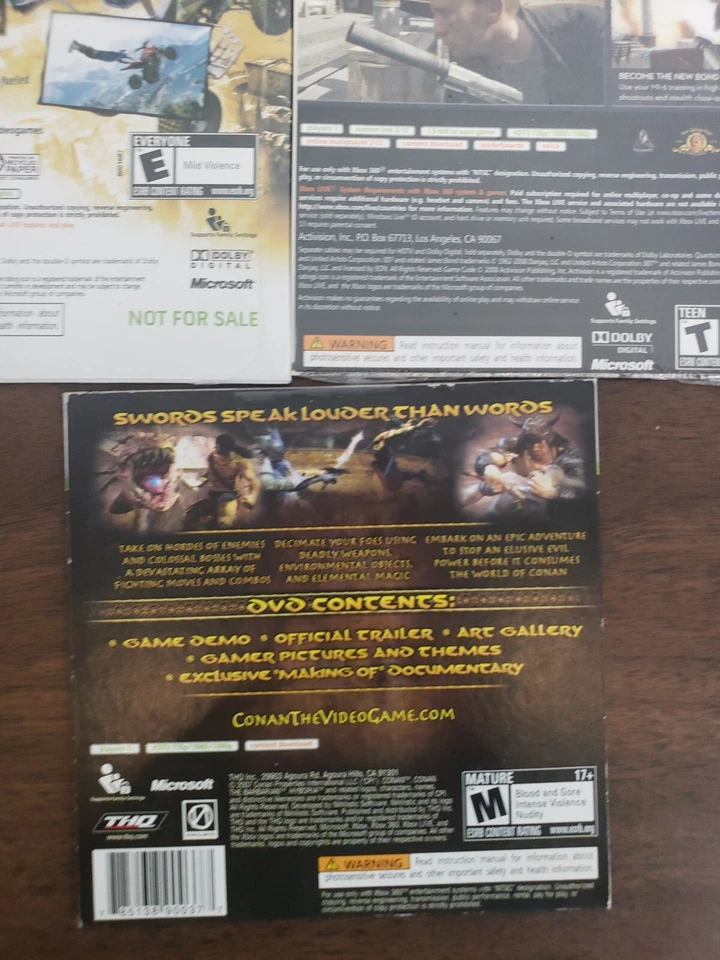 3 Xbox 360 Demo Disc Lot Bundle - Image 3 of 4