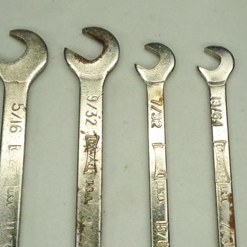 Oxwall Combination Small Wrench Set of 6 From 13/64 to 3/8" - Picture 4 of 10