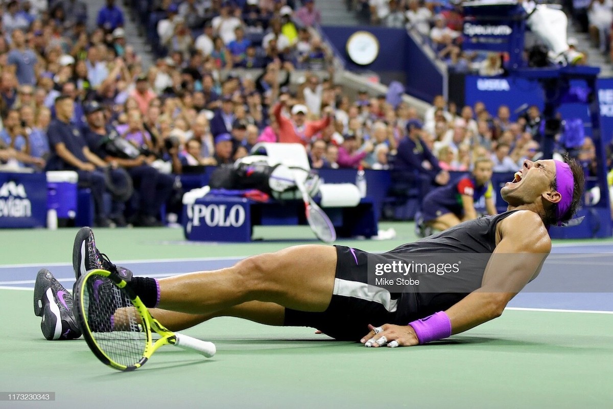 Nike Rafa Nadal 2019 US Open Tennis Shorts 7