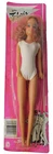 Totsy Flair 11.5” Doll Curly Red Hair White Swimsuit 11401 Barbie Clone VTG