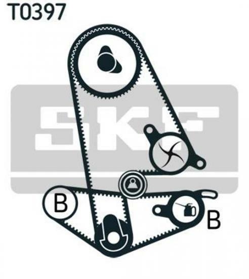 SKF Zahnriemensatz+Wapu FüR Honda Accord V Vi,Shuttle-image