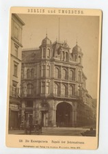 ART + ARCHITECTURE, ORNATE FACADE W/ RELIEF, CAB CARD PHOTO