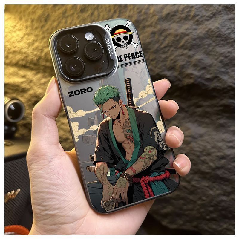 One Piece Zoro Cartoon Phone Case For iPhone 15 14 13 Pro Max 11