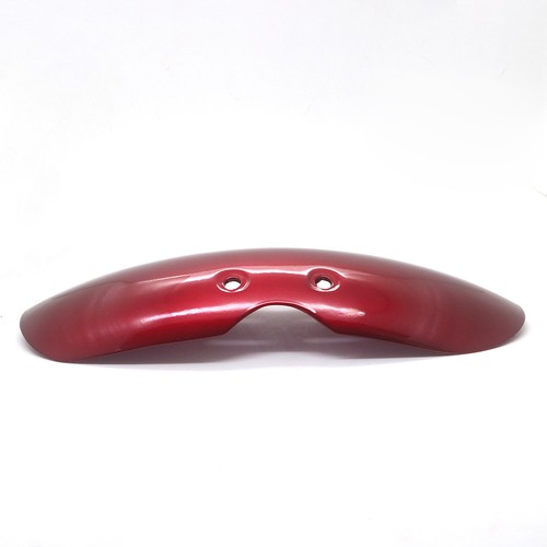 Red Plastic Short Front Fender Mudguard For Triumph Bonneville T100 2001-2016 - Picture 5 of 8