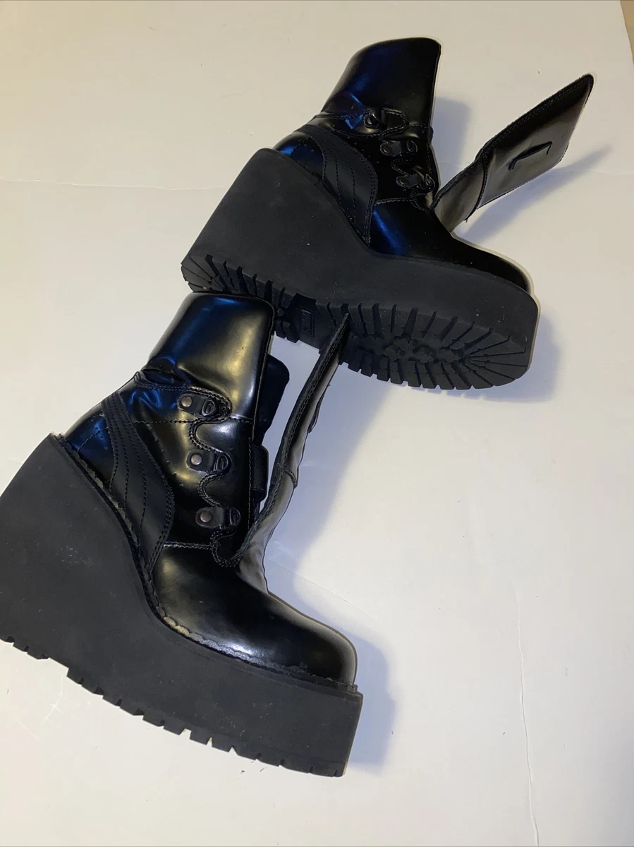 Rihanna combat shop boots