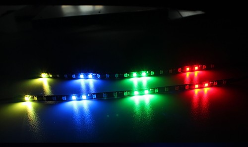 2X Striscia LED RGB per Case PC 5V 3Pin, ASUS AURA,GIGABYTE FUSION,MSI MYSTIC - Foto 10 di 12