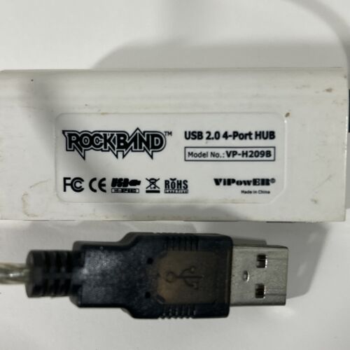 Rock Band USB 2.0 4-Port Hub Adapter Dongle VP-H209B Tested Working - Picture 2 of 3