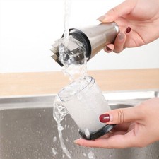 304 Stainless Steel Garlic Press Crusher Manual Garlic Mincer Kitchen Tool AU