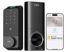 Smart Deadbolt Apple HomeKit – Fingerprint + Passcode + WiFi + App Control