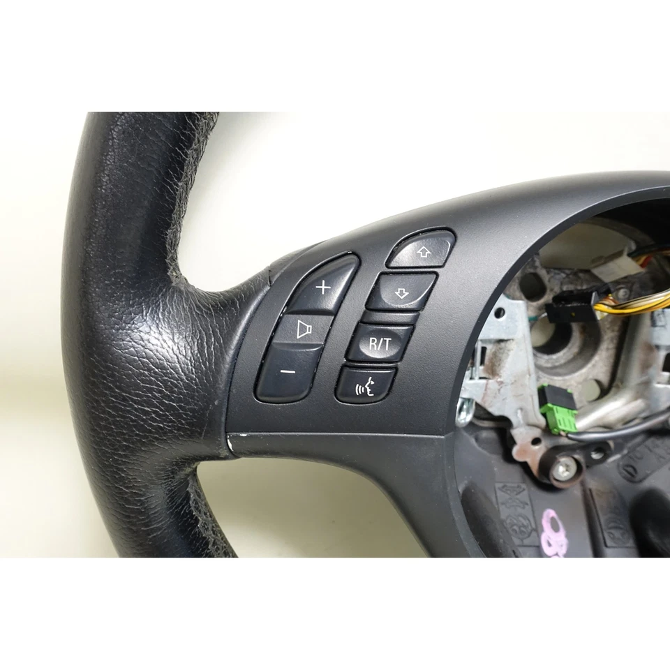 01-06 BMW E46 3-Series Factory Sports Leather Steering Wheel Multifunction OEM - Image 4 of 4