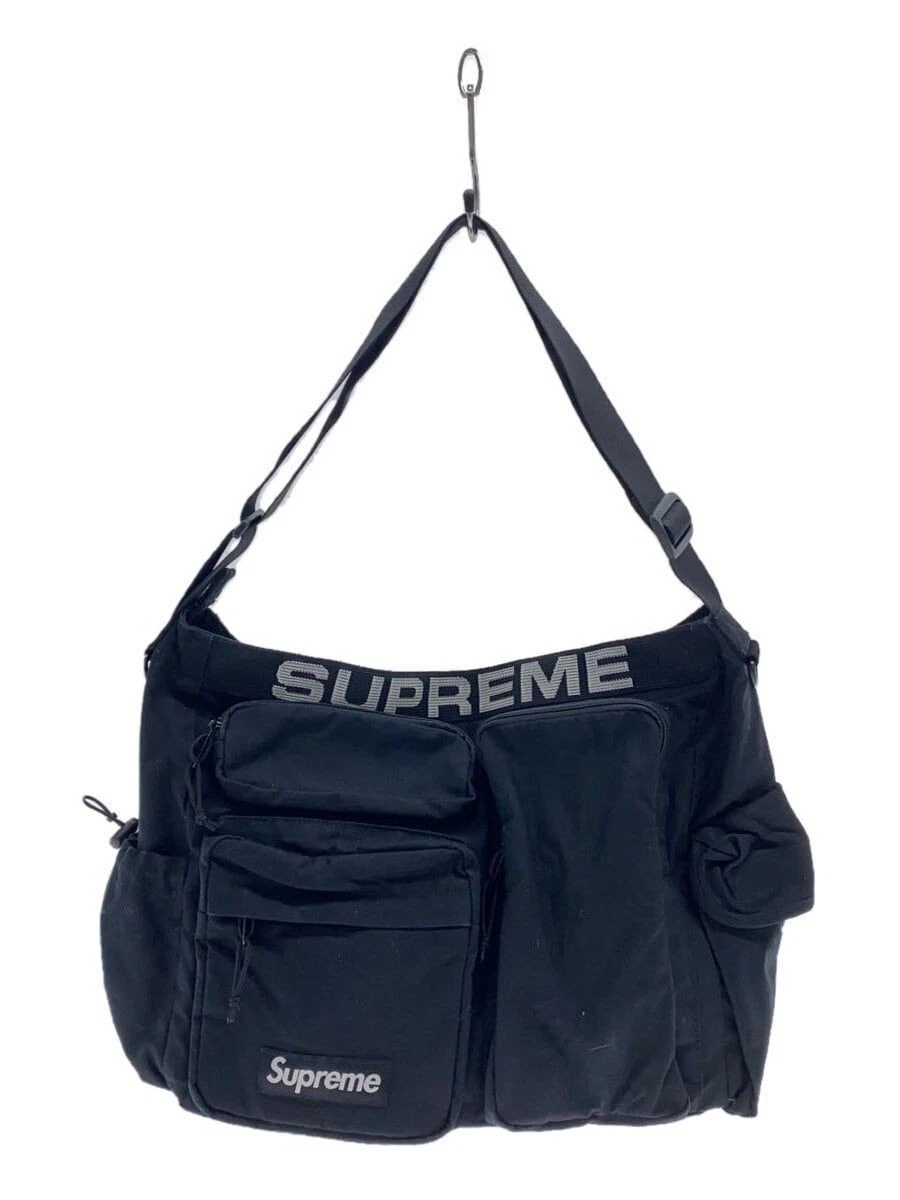 Sac messager Supreme Other 23SS Field coton noir occasion