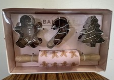 The BakeShop 4 Piece Cookie Cutter Set