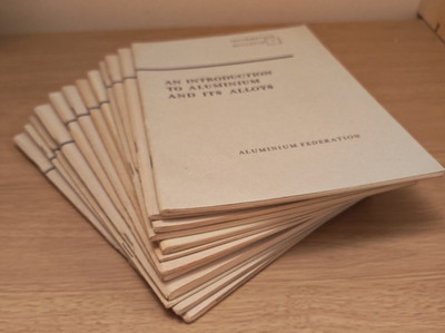 Aluminium Federation Information Bulletin Books Bundle Joblot