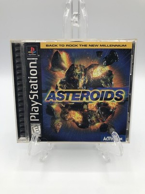 Asteroids (Sony PlayStation 1, 1998) PS1 CIB Complete w/ Manual Reg Card Tested