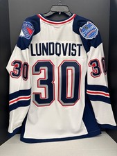 Henrik Lundqvist 2014 stadium series mitchell & ness jersey-SIZE: LARGE-NWT