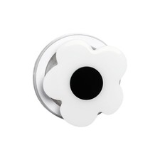 Cute Flower Series Collapsible Design Phone Grip Magnetic, Black Black