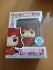Marvel Funko Pop - Scarlet Witch With Heart Hex #1328 (Shop Exclusive)