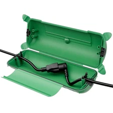 Restmo Weatherproof Extension Cord Safety Cover, IP44 Waterproof Connection Box