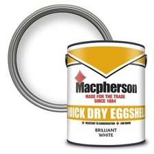 Macpherson Interior Paint Quick Dry Eggshell | All Sizes | Ready Mixed