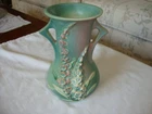 Roseville Foxglove  Art Pottery Ceramic Vase 43-6  NO CHIPS