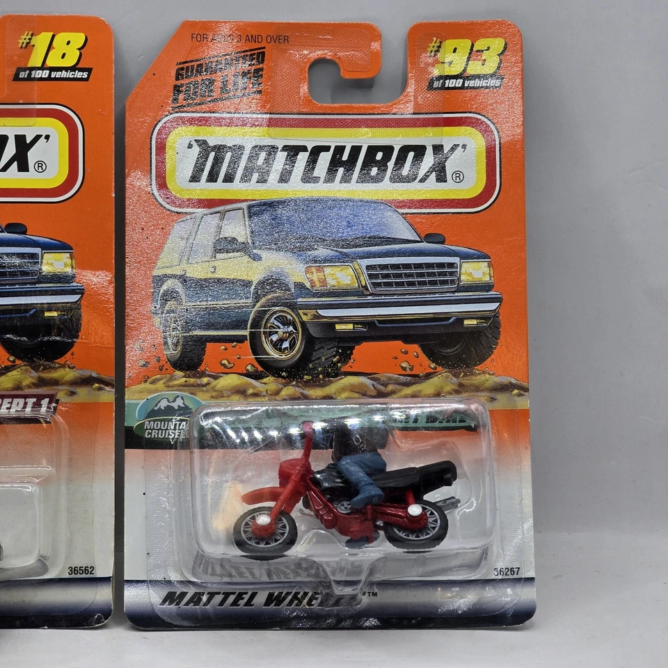 1999 Matchbox # 18 VW Concept 1 And #93 Dirt Bike - Image 2 of 4