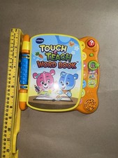 VTech Touch and Teach Word Book Interactive Musical Educational Baby Toddler Toy