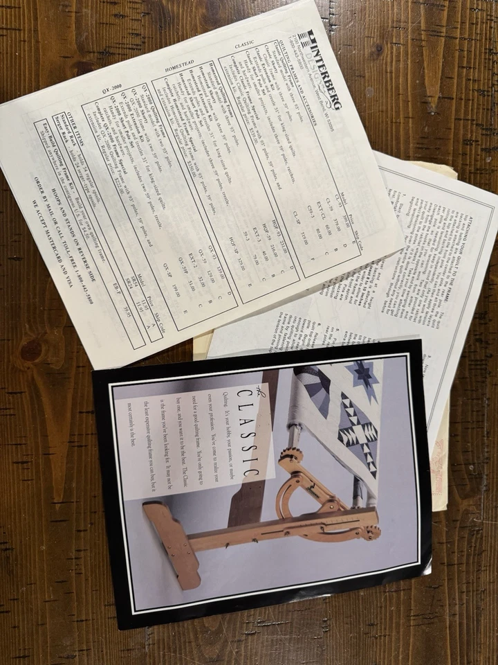 Marco acolchado manual Hinterberg Design Foto 4 de 4