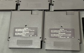 Nintendo NES Spiele Sammlung - 10 Spiele - Kirby`s Adventure - Turtles 2 Top Gun