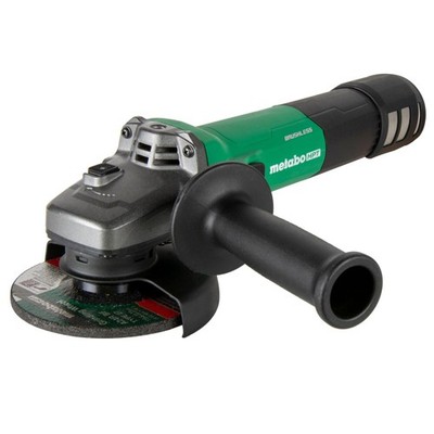 Metabo HPT Angle Grinder | 4-1/2-Inch | 12 Amp | AC Brushless Motor Metallic 