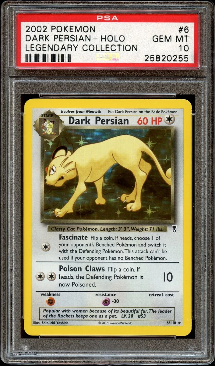 Dark Persian 英語版 6/110 Dark Persian 6/110 Legendary Collection for sale | eBay