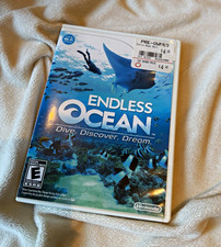 Nintendo Endless Ocean Nintendo Wii 2008 w/ Manual NTSC-U/C E Adventure Diving