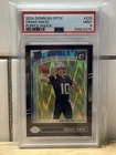 2024 PANINI DONRUSS RATED ROOKIE DRAKE MAYE PURPLE SHOCK PSA PATRIOTS PSA 9