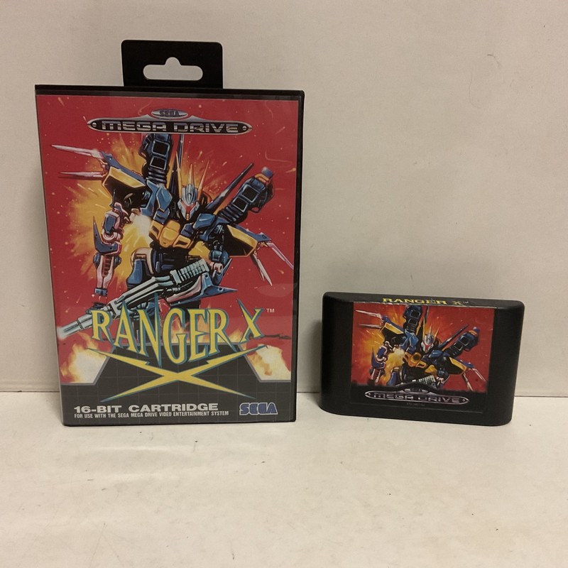 Ranger X Sega Mega Drive - Reprint Cover Art - Free Post