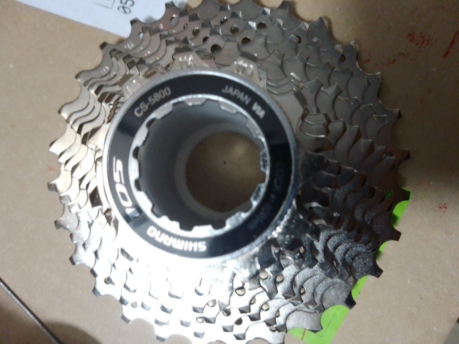 cassetta per bici da corsa 11 vel nuova shimano 11-28 mod 105 cs-5800 foto 4