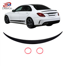 No ABE Für Mercedes C W205 Limo 14-21 Sport Heckspoiler Lippe Schwarz Glanz No ABE Für Mercedes C W205 Limo 14-21 Sport Heckspoiler Lippe Schwarz Glanz