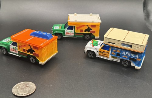 Vintage Realtoy Diecast ToysRus Exclusive Jeep, Pickup, Safari, 6 Cars, Loose - Picture 8 of 9