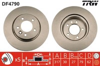 Bremsscheibe Land Rover P. Discovery 04- 2.7TD/RANGE 04-