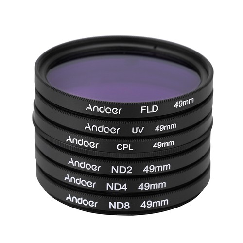 49mm +CPL+FLD+ND2/4/8 Filter Kit Neutral Density Filter for DSLR U6L6 - Picture 10 of 10