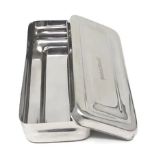 Instruments Sterilization Box 8"Lx 4"Wx 2"H Surgical Dental Instruments, CE