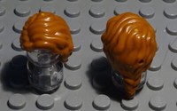 Lego Figur ZubehöR Haar Dunkelocker FüR Frau