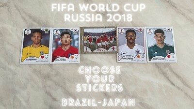 Panini FIFA World Cup Russia 2018 Stickers #355-677 YOU PICK-COMPLETE YOUR SET