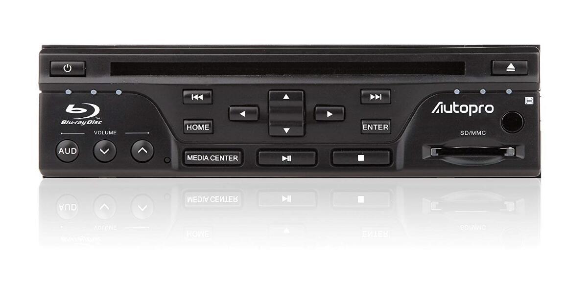 Autopro BD1208 In Dash One Din size Blu-Ray DVD Player