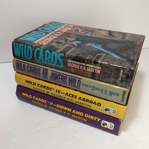 VTG WILD CARDS series 4 HB books edited by George R. R. Martin #1,3,4,5 (1987) - Picture 4 of 15