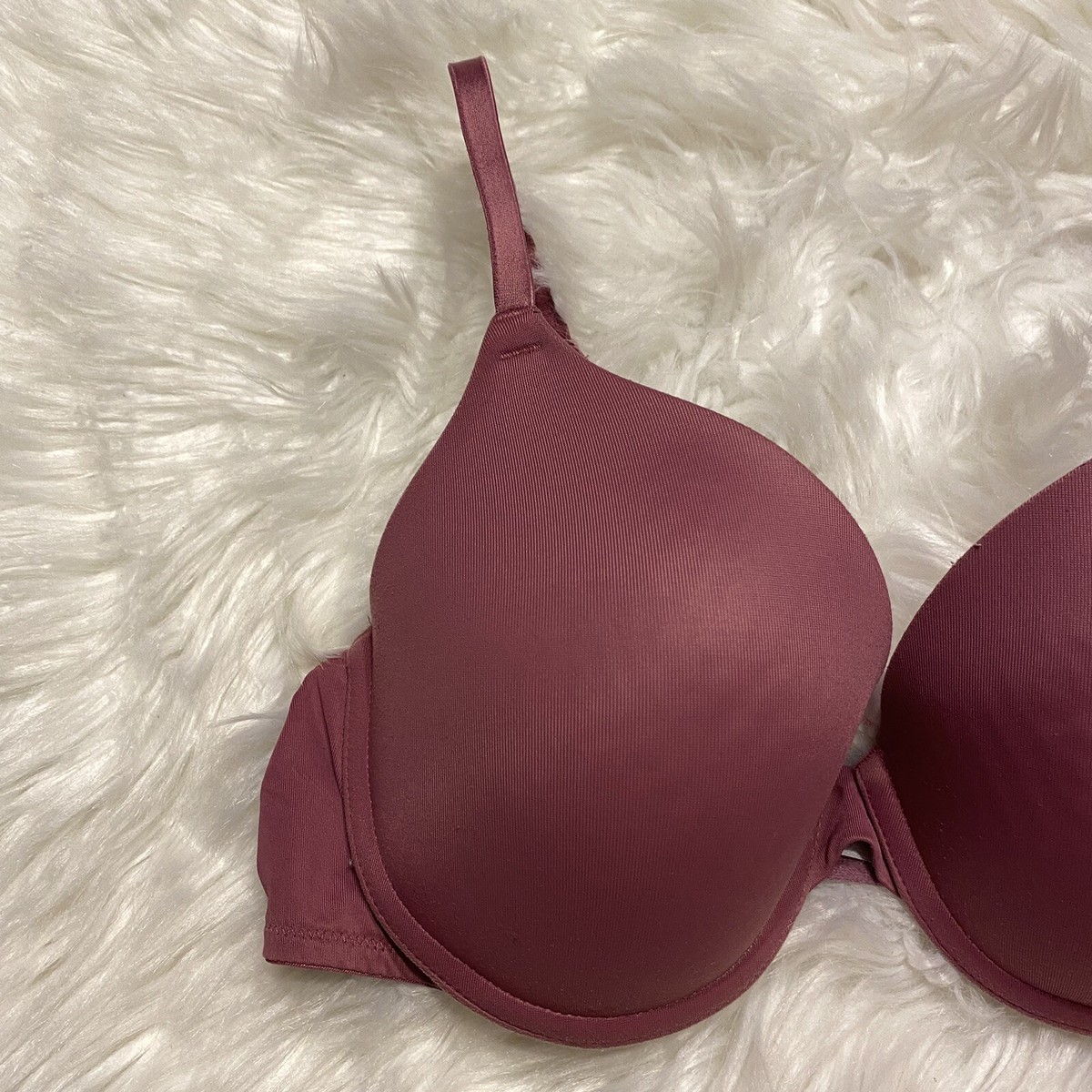 Soutien-gorge T-Shirt Victoria's Secret Rose Porter - 34B, Léger Et Doublé - Confort Quotidien