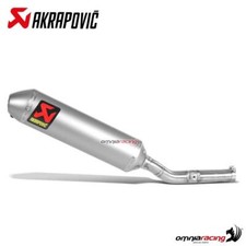 Terminale scarico Akrapovic racing titanio Suzuki RMZ250 Enduro 2010-2014