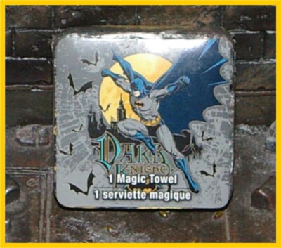 2013 _ BATMAN / DARK KNIGHT _ MAGIC TOWEL _ MINT IN PLASTC