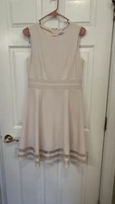 Preowned Calvin Klein Dress - Cream 