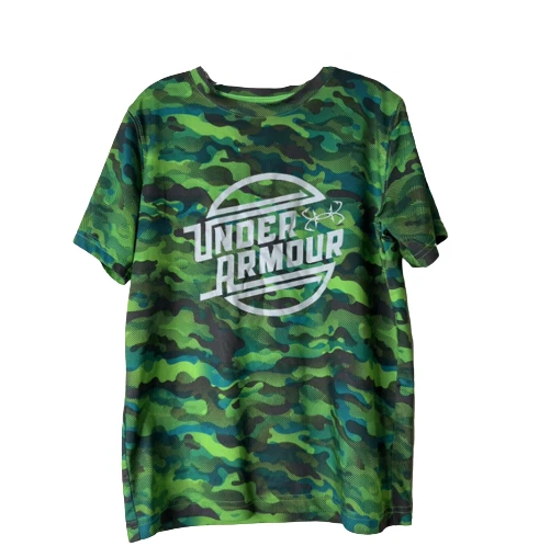 Under armour army green shirt 2025
